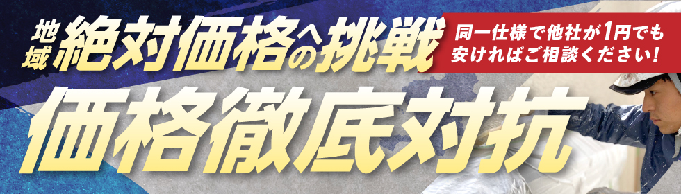 絶対価格への挑戦 価格徹底抗戦